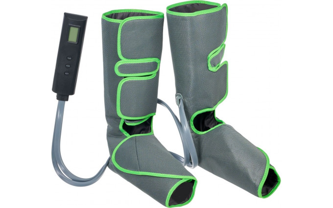 Компрессионный лимфодренажный массажер для ног, серый Компрессионный лимфодренажный массажер для ног, серый