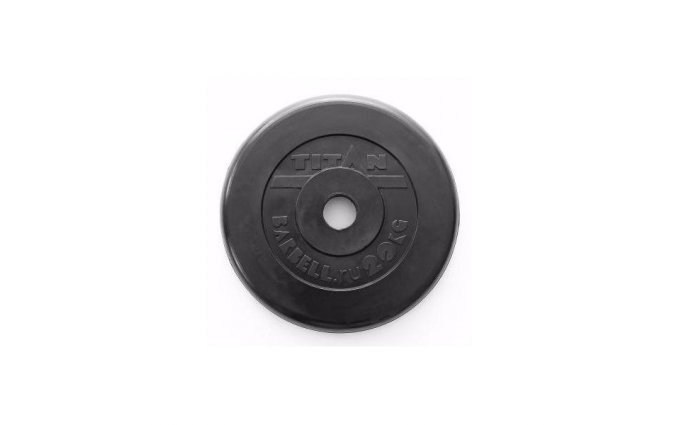 Диск обрезиненный ТИТАН 20 кг Диск обрезиненный ТИТАН 20 кг