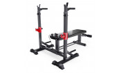 Прямая скамья со стойками под штангу DFC AKYEN Прямая скамья со стойками под штангу DFC AKYEN