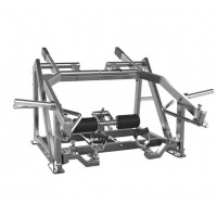 Многофункциональный тренажер для тяг и приседаний